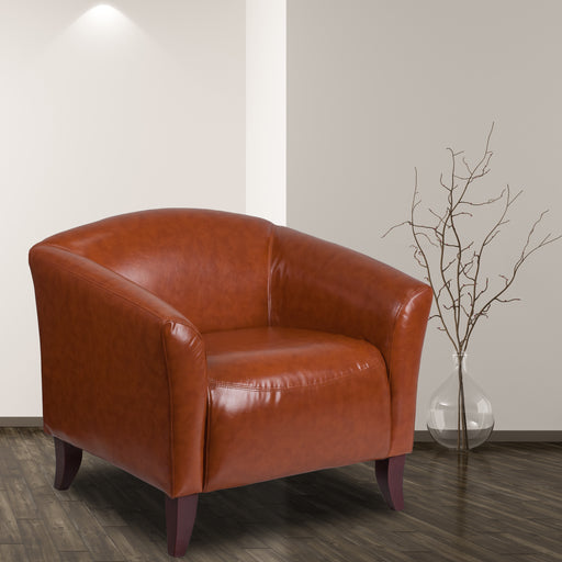 Cognac Leather Chair