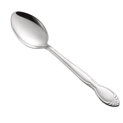 CAC China Louvre Spoon Solid 18/0 Stainless Steel Extra Heavy Weight 11-3/4 inch - 12 count