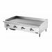 Atosa USA ATMG-48 Heavy Duty Stainless Steel 48-Inch Manual Griddle - Propane