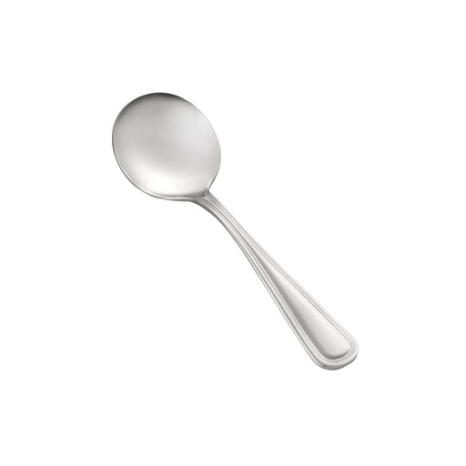 CAC China Elite Bouillon Spoon 18/8 Stainless Steel Extra Heavy Weight 5 7/8 inch - 12 count