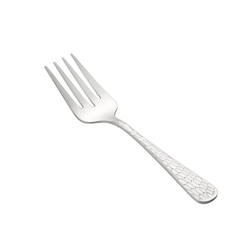 CAC China Auspicious Cold Meat Fork 18/8 Stainless Steel Extra Heavy Weight 8-1/2 inch - 12 count