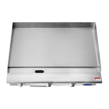 Atosa USA ATMG-36 Heavy Duty Stainless Steel 36-Inch Manual Griddle - Propane