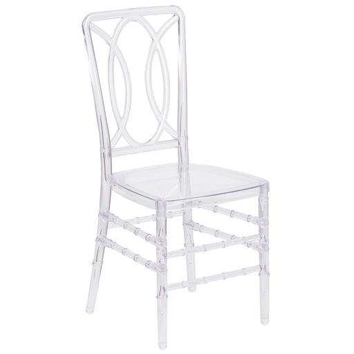 Clear Designer Stack Chair