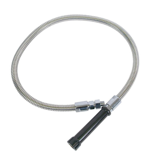 BK Resources BKH-60-G Pre-Rinse Hose, 60" Stainless Spray Hose, Includes Universal Adapter