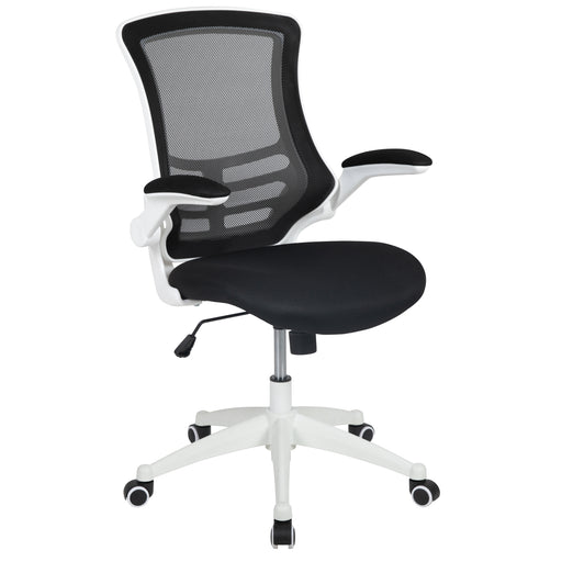 Black Mesh Mid-Back Desk Chair