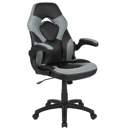 Gray/Black Racing Gaming Chair