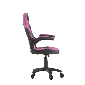 Pink Chair-Skater Wheels