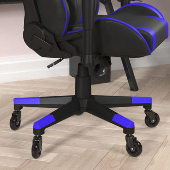 Blue Chair-Skate Wheels
