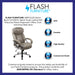 Taupe 500LB High Back Chair