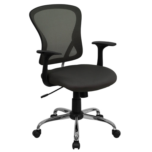 Dark Gray Mid-Back Task Chair