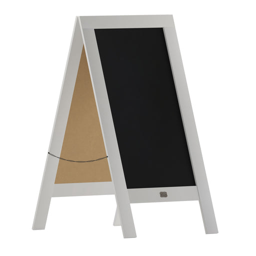 White A-Frame Chalkboard Set