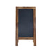 Brown A-Frame Chalkboard