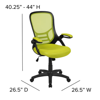 Green Mesh Office Chair