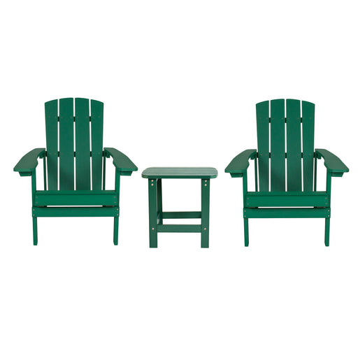 Green Table and 2 Chair Set
