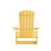 Yellow Adirondack Chair
