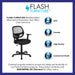 Mid-Back Black Mesh Task Chair