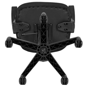 Pivot Back Black Mesh Chair
