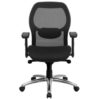 Black Mid-Back Mesh Chair