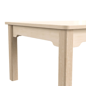 Beech Rectangular Wooden Table