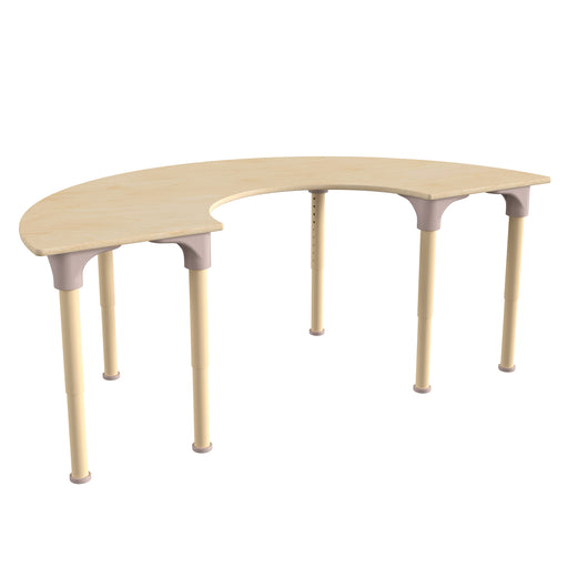 Beech Adjustable Table