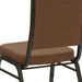 Coffee Fabric Banquet Chair
