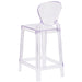 Tear Back Ghost Counter Stool