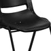 Black Stack Chair-Black Frame