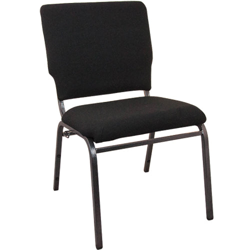Black Church Chairs 18.5"