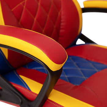 Red/Yellow Swivel Gaming Chair