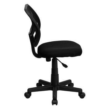 Black Low Back Task Chair