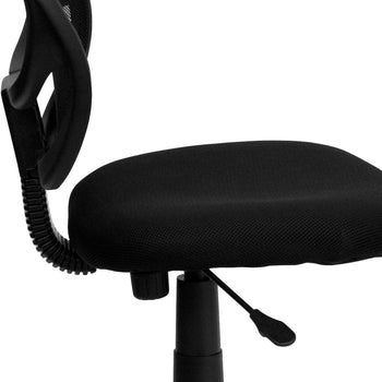 Black Low Back Task Chair