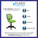 Green Low Back Task Chair