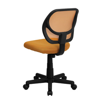 Orange Low Back Task Chair