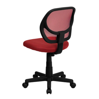 Red Low Back Task Chair