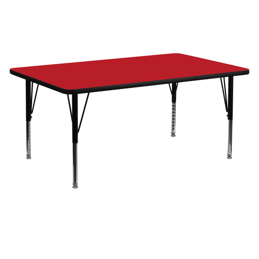 24x60 REC Red Activity Table