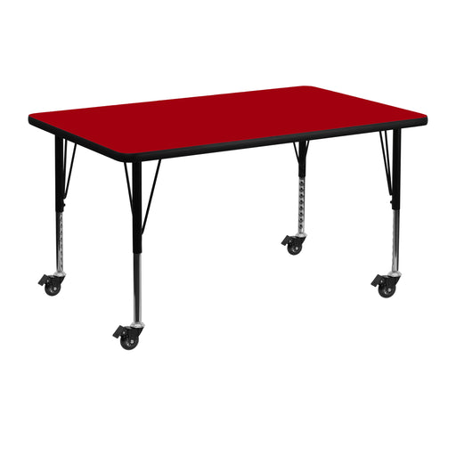 30x48 REC Red Activity Table