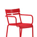 Red Steel Arm Chair