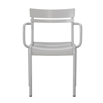 Silver Steel Arm Chair
