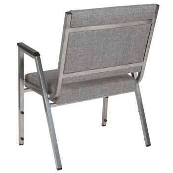 Gray Fabric Bariatric Armchair