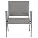 Gray Fabric Bariatric Armchair