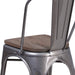 Clear Metal Stack Chair