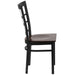 Black Window Chair-Wal Seat