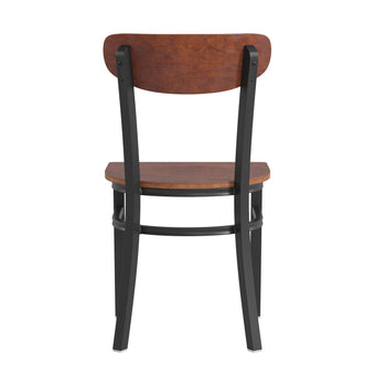 Walnut Wood Seat Dining Chair