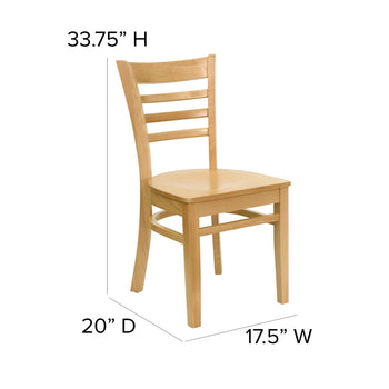 Natural Wood Dining Chair