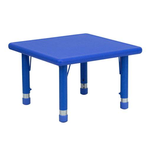 Blue Preschool Activity Table
