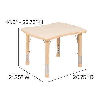 22x27 Natural Activity Table