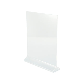 CAC China ACTH-118 Acrylic Tabletop Card Holder 8-1/2-inches x 11-inches