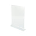 CAC China ACTH-118 Acrylic Tabletop Card Holder 8-1/2-inches x 11-inches