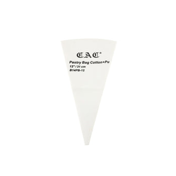 CAC China B14PB-12 Pastry Bag PU-Lined Cotton 12-inches