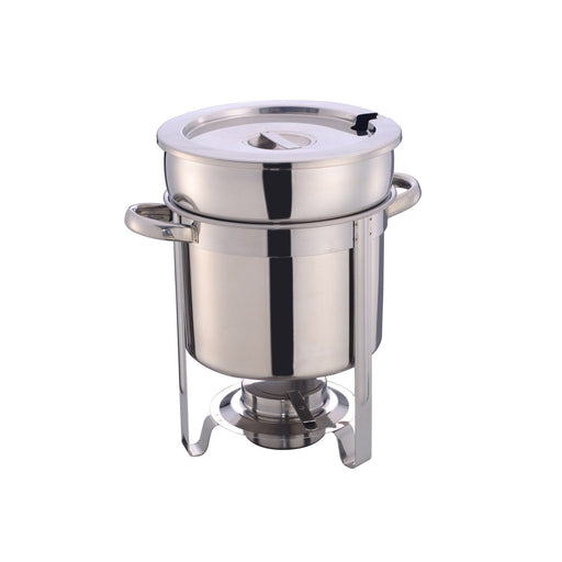CAC China CAMS-107 Chafer Marmite Soup Stainless Steel 7QT